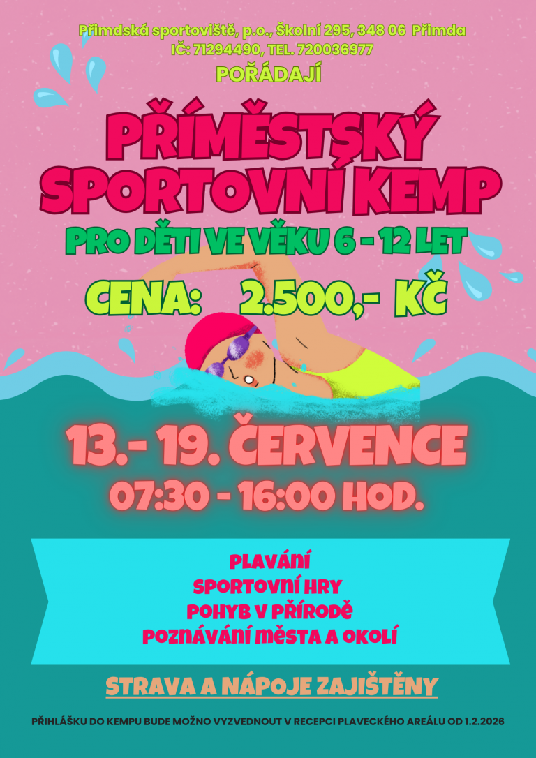 PŘÍMĚSTSKÝ SPORTOVNÍ KEMP