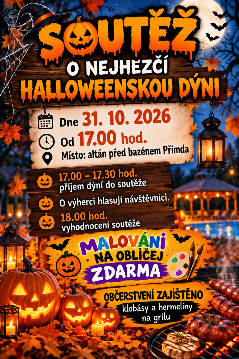 SOUTĚŽ O NEJHEZČÍ HALLOWEENSKOU DÝNI